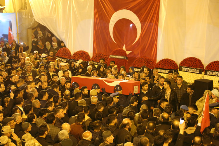 İdlib şehitlerimizi uğurluyoruz